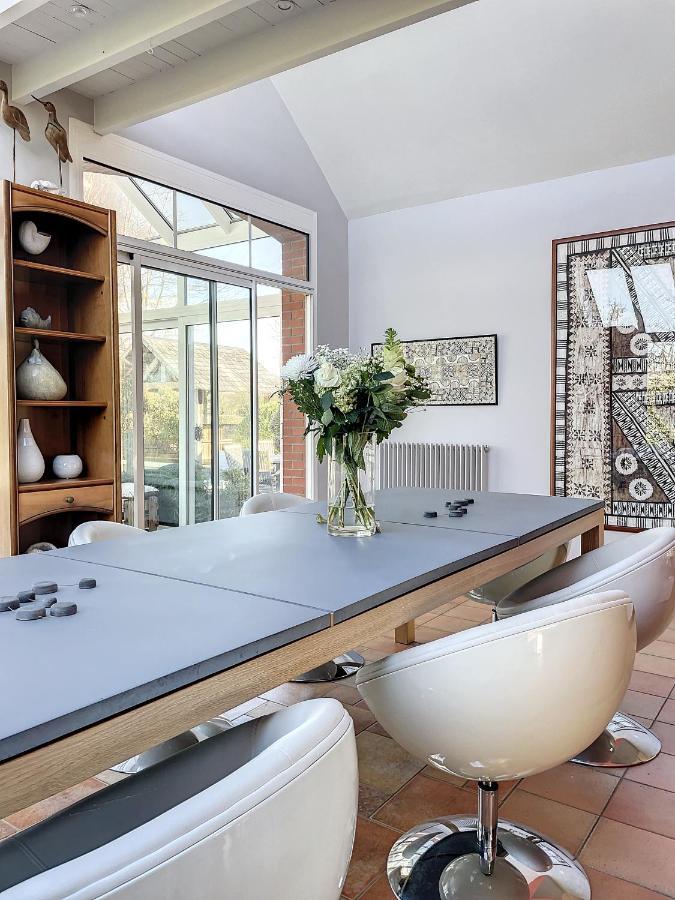 Gite De Charme "La Maison Saint-Leonard" Avec Piscine, Spa, Vue Sur Le Mont Saint-Michel Vains Екстериор снимка