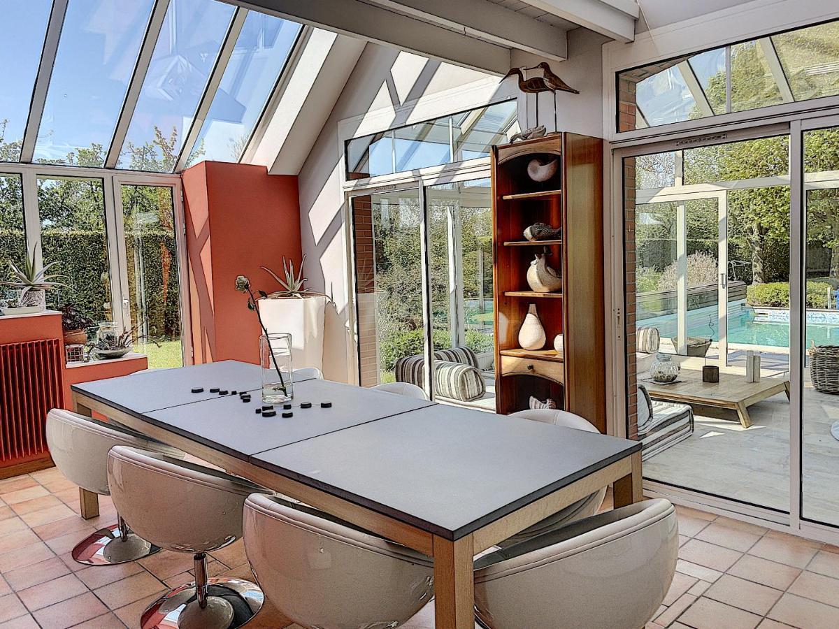 Gite De Charme "La Maison Saint-Leonard" Avec Piscine, Spa, Vue Sur Le Mont Saint-Michel Vains Екстериор снимка